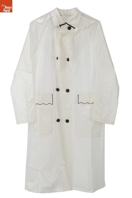 "Prestige" Raincoat with Bonnet, circa 1960