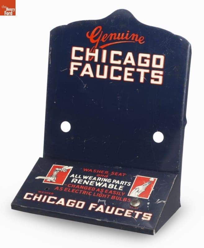Chicago Faucets Display, circa 1930