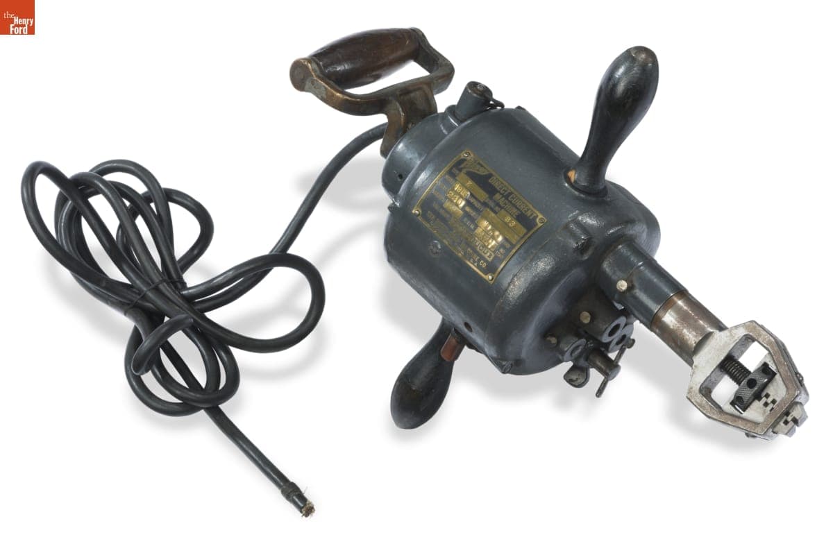 Hisey-Wolf Machine Company Type K Direct Current Drill, circa 1904