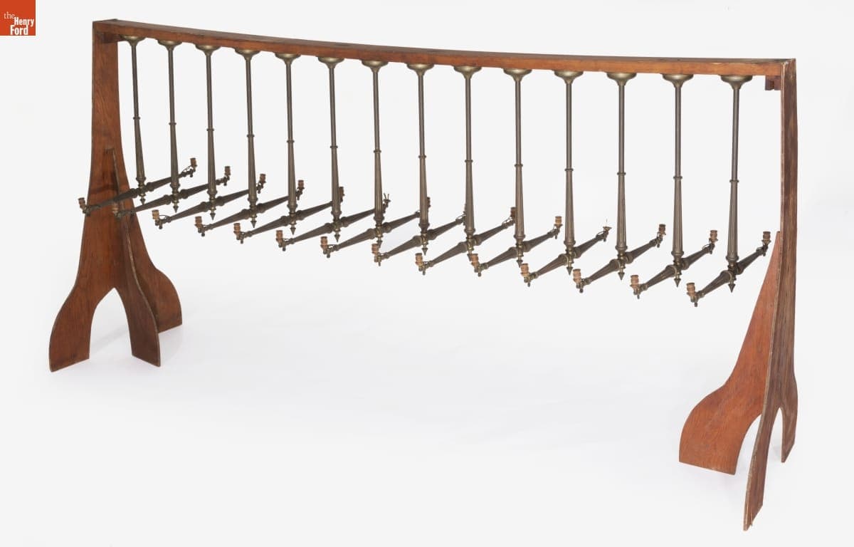 Miniature Bank of Light Fixtures, Displayed at the New York World's Fair, 1939