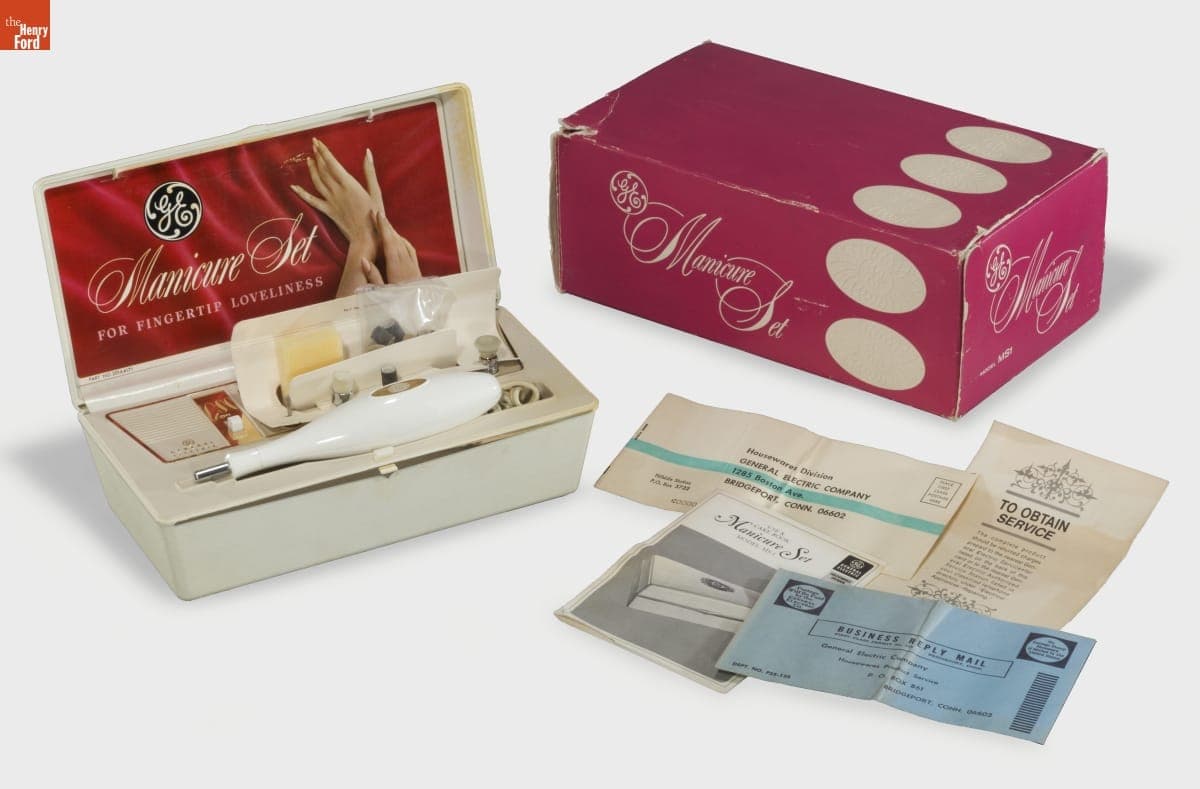 General Electric Model MS1 Manicure Set, 1965-1975