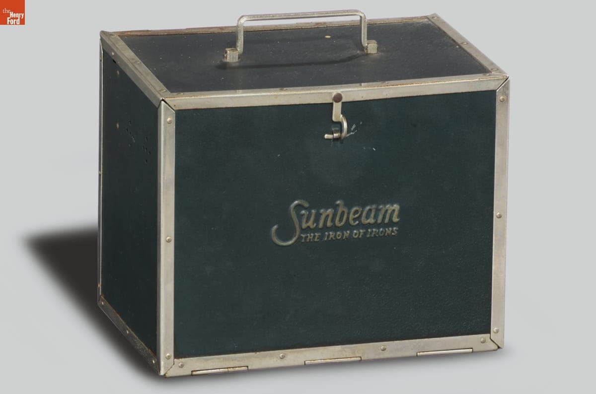 Sunbeam Electric Iron Box, Used by the Harvey S. Firestone Family, circa 1932