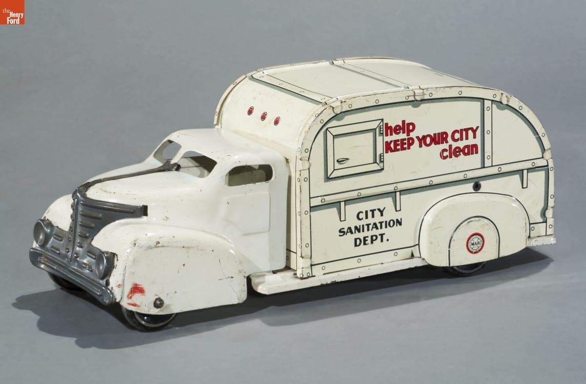 Toy Garbage Truck, circa 1952