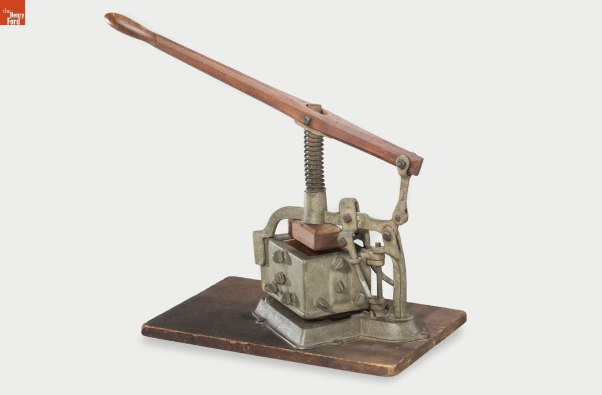 Butter Press, circa 1895