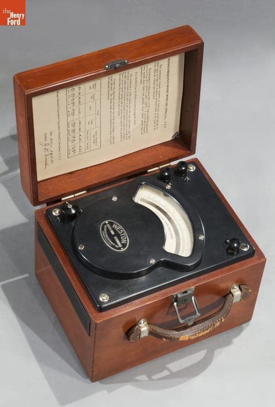 Weston Electrical Instrument Corporation Model 339 Frequency Meter, Used by Ford Motor Company, 1946