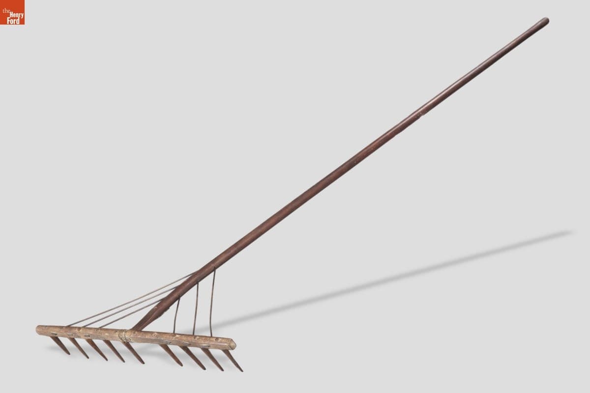 Hand Hay Rake, Used by Luther Burbank, circa 1910
