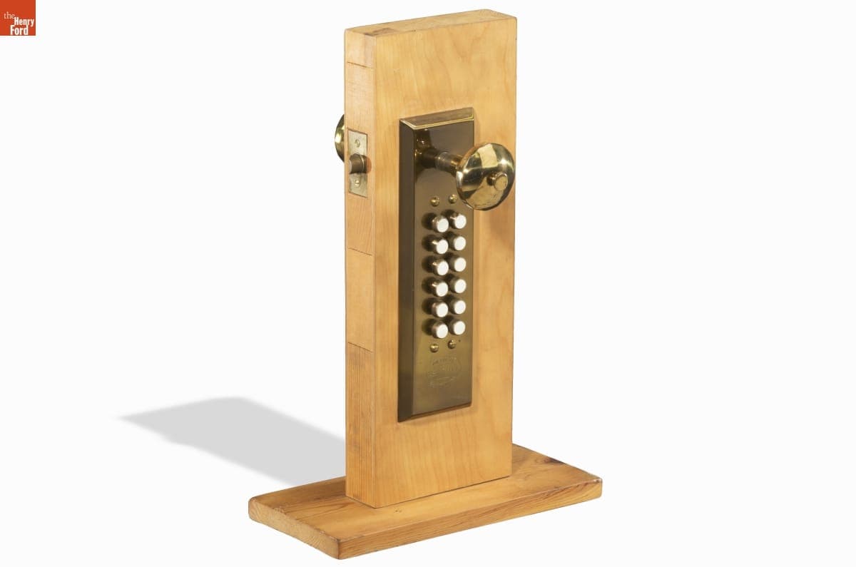 Master Lock Company Door Lock, 1922-1925