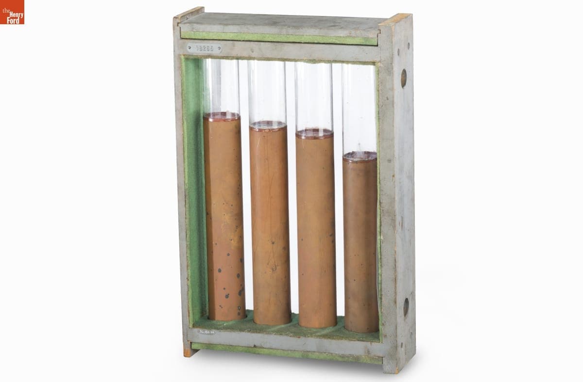 Leyden Jars and Rack, Used by the U.S. Navy, 1910