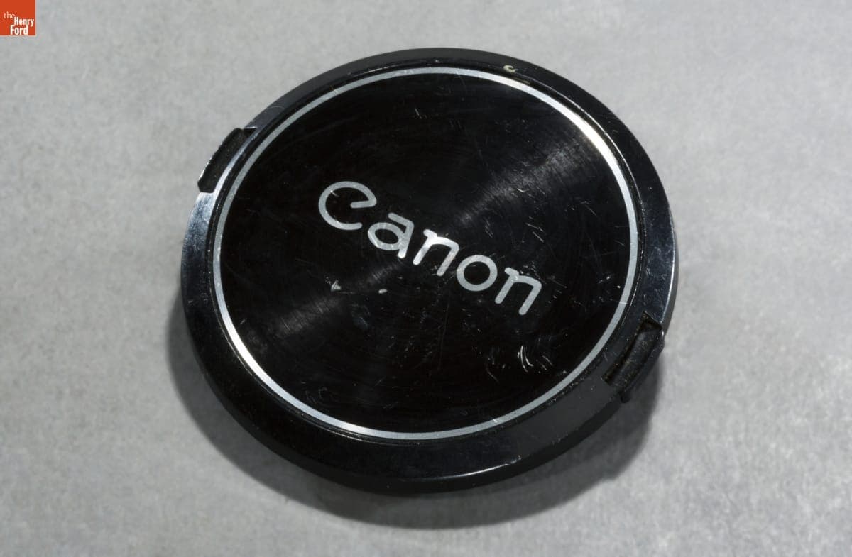 Canon Lens Cap, Used by John Margolies, 1973-2016
