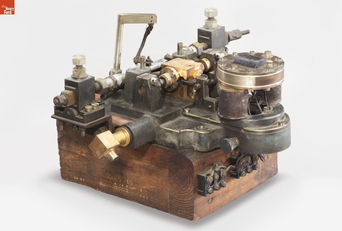 Compressed Air Relay, circa 1916