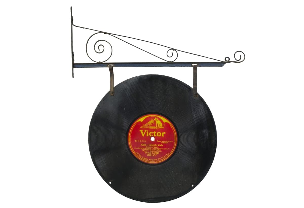 Victor Talking Machine Co. Sign, circa 1910