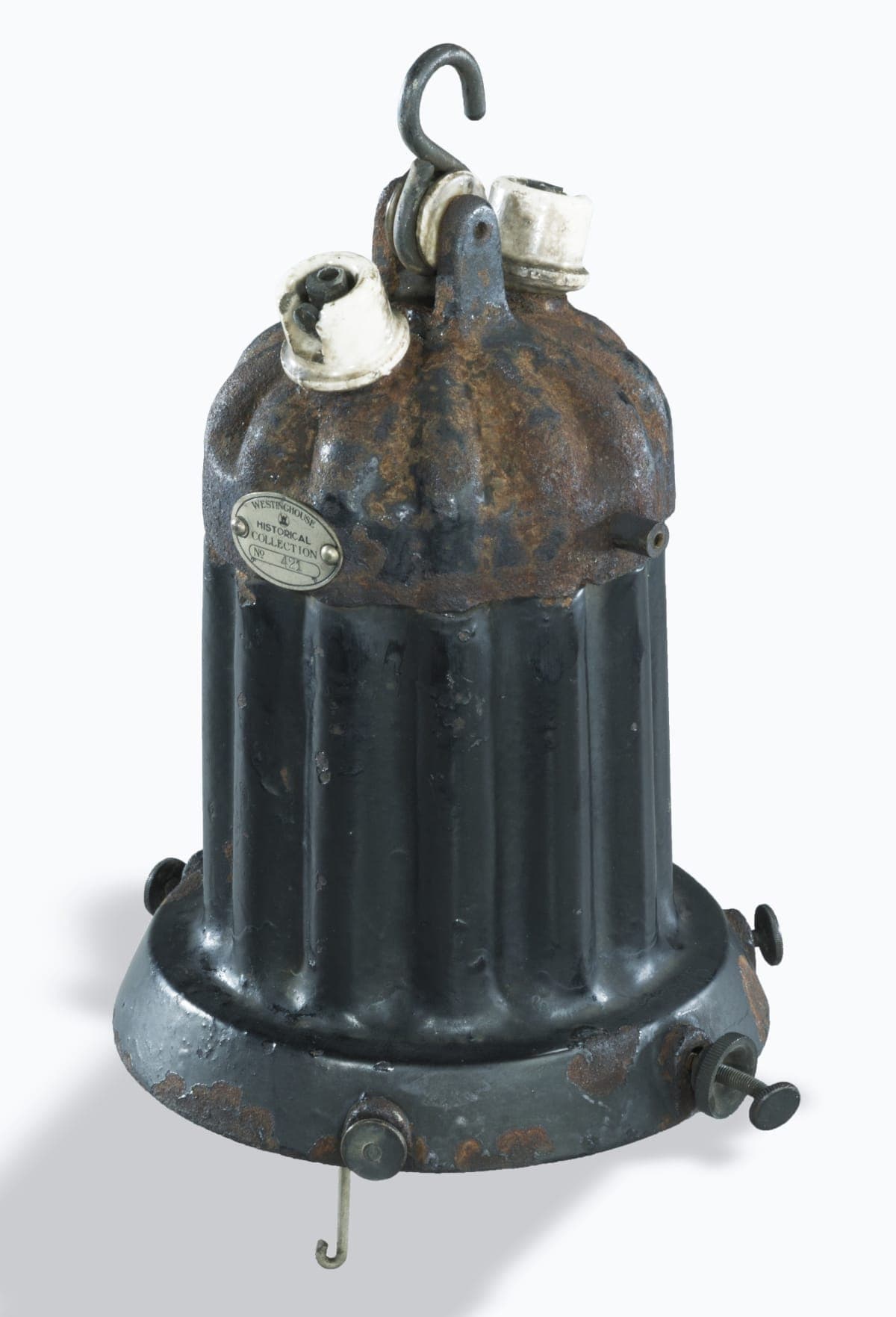 Nernst Streetlamp Used in Hyndman, Pennsylvania by the Pennsylvania Power Company, circa 1905