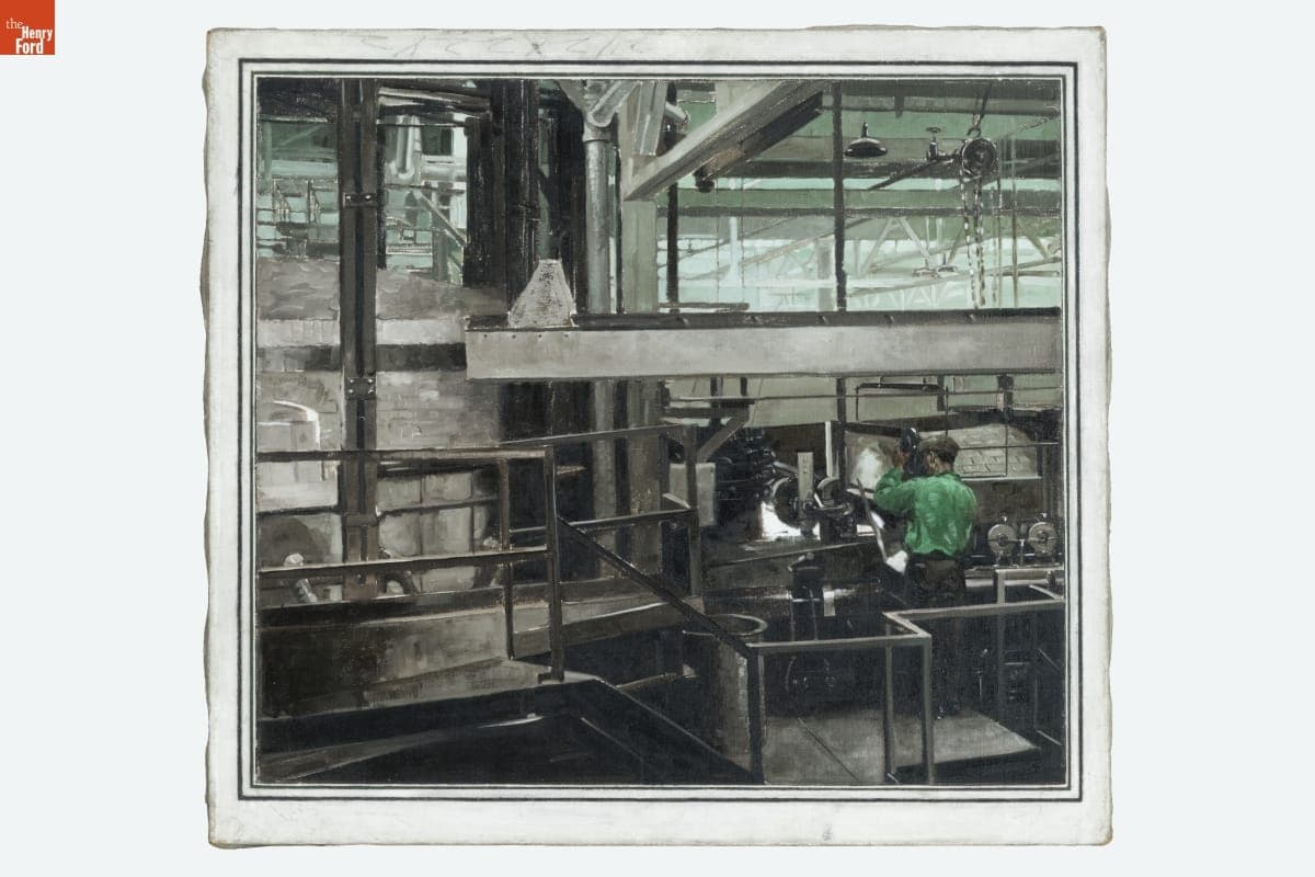 Ford Rouge Glass Furnace, 1924
