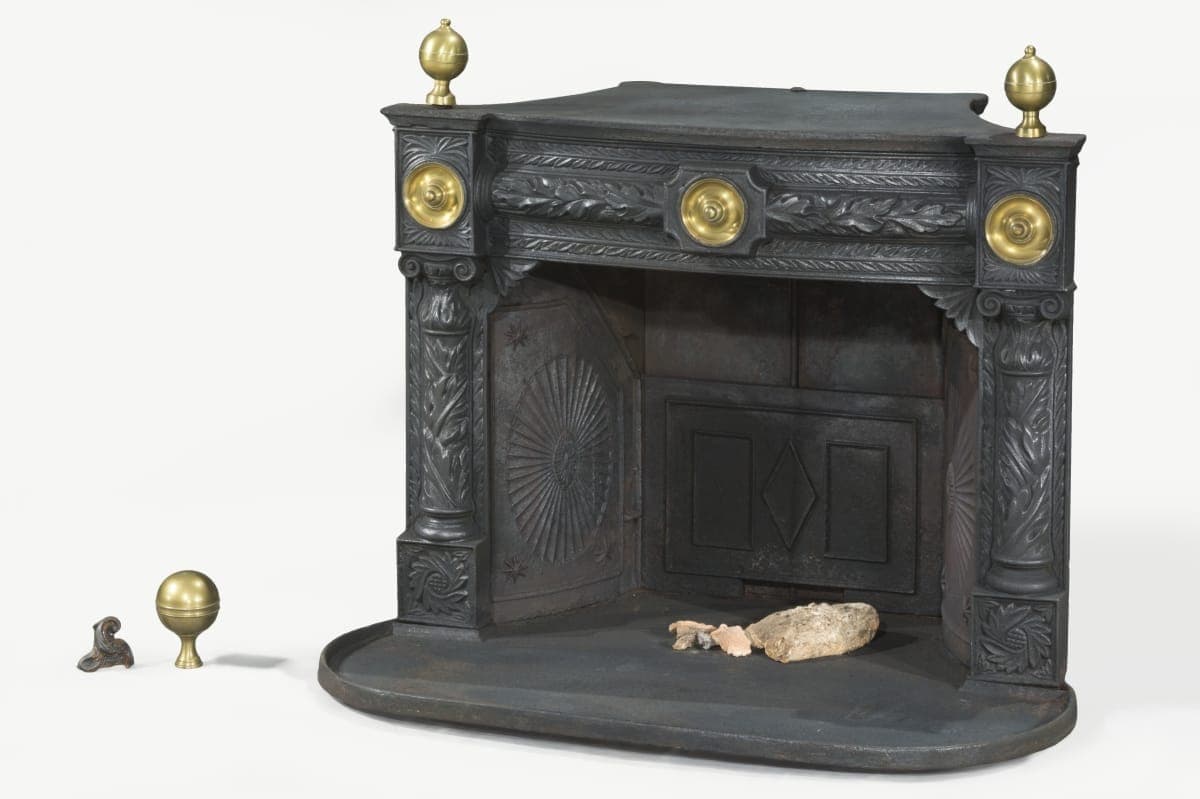 Parlor Stove from the Residence of John Greenleaf Whittier, circa 1830