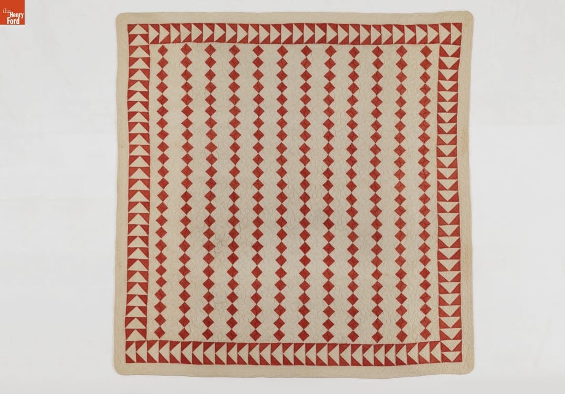 Quilt, Pieced by Catherine Firestone, circa 1915