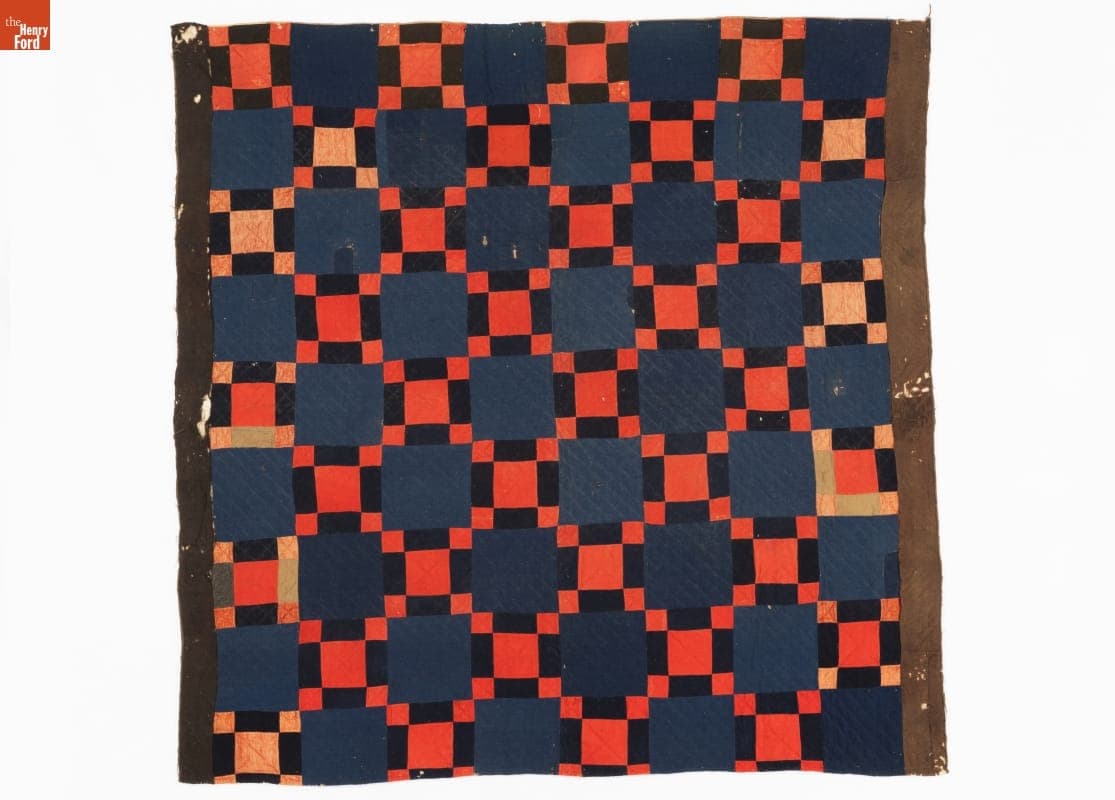 Linsey Quilt, 1860-1880