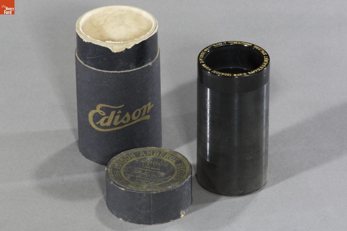 Edison Amberol Record, "Ave Maria", 1911