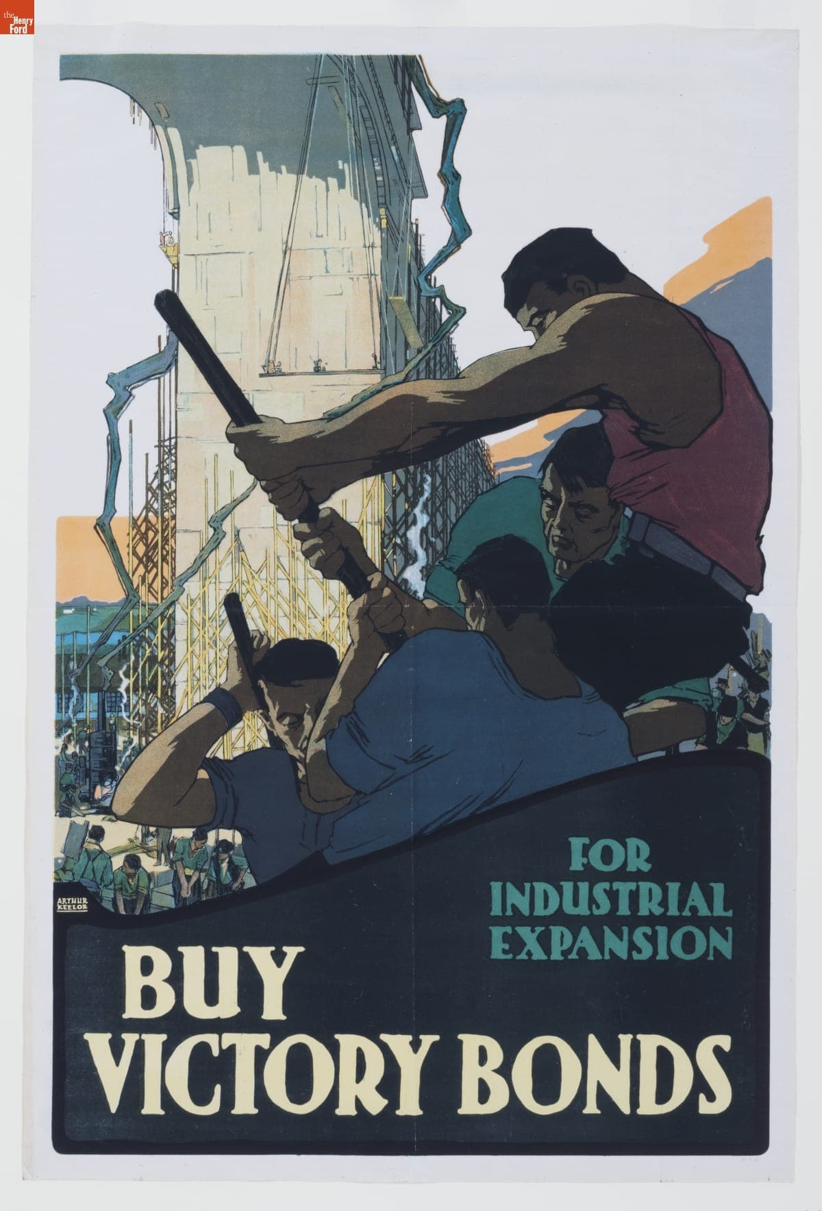 Buy Victory Bonds for Industrial Expansion, circa 1917