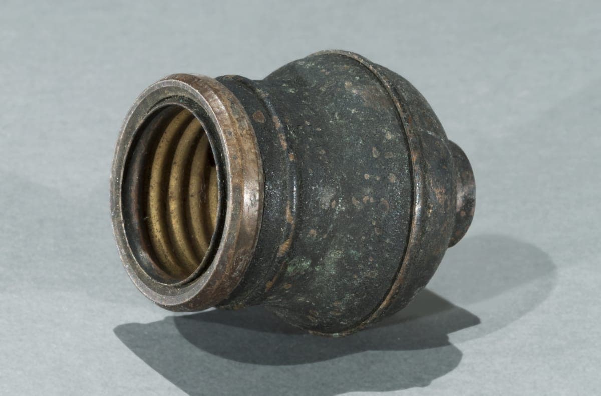 Bergmann & Company Light Socket Used at Boone Electric Light Company, 1885