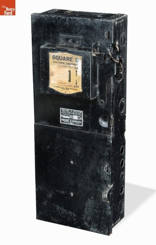 Square D Company Model 38372 Fuse Box, circa 1940