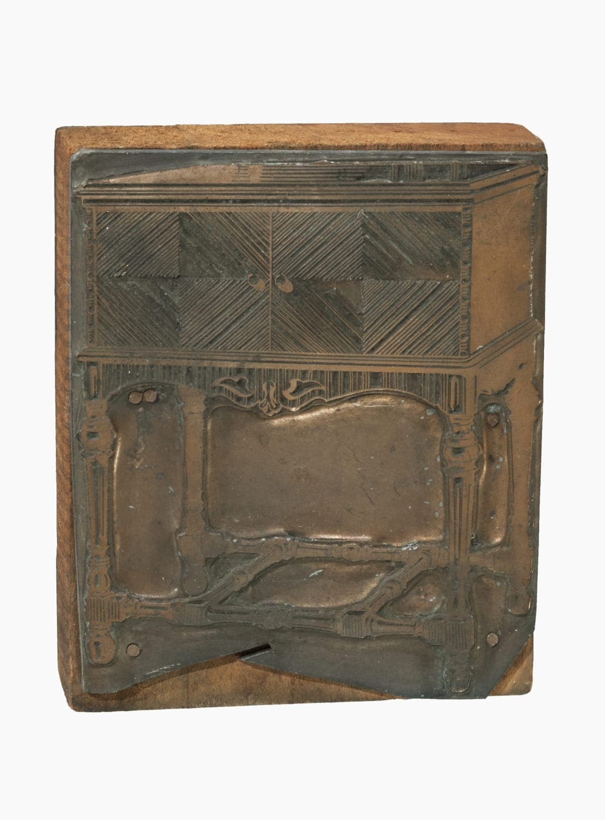 Printing Plate with Image of a Buffet