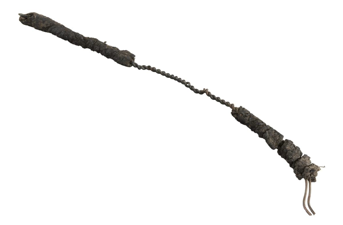 Electric Cable from the home of Martin Force, Menlo Park, New Jersey, 1880