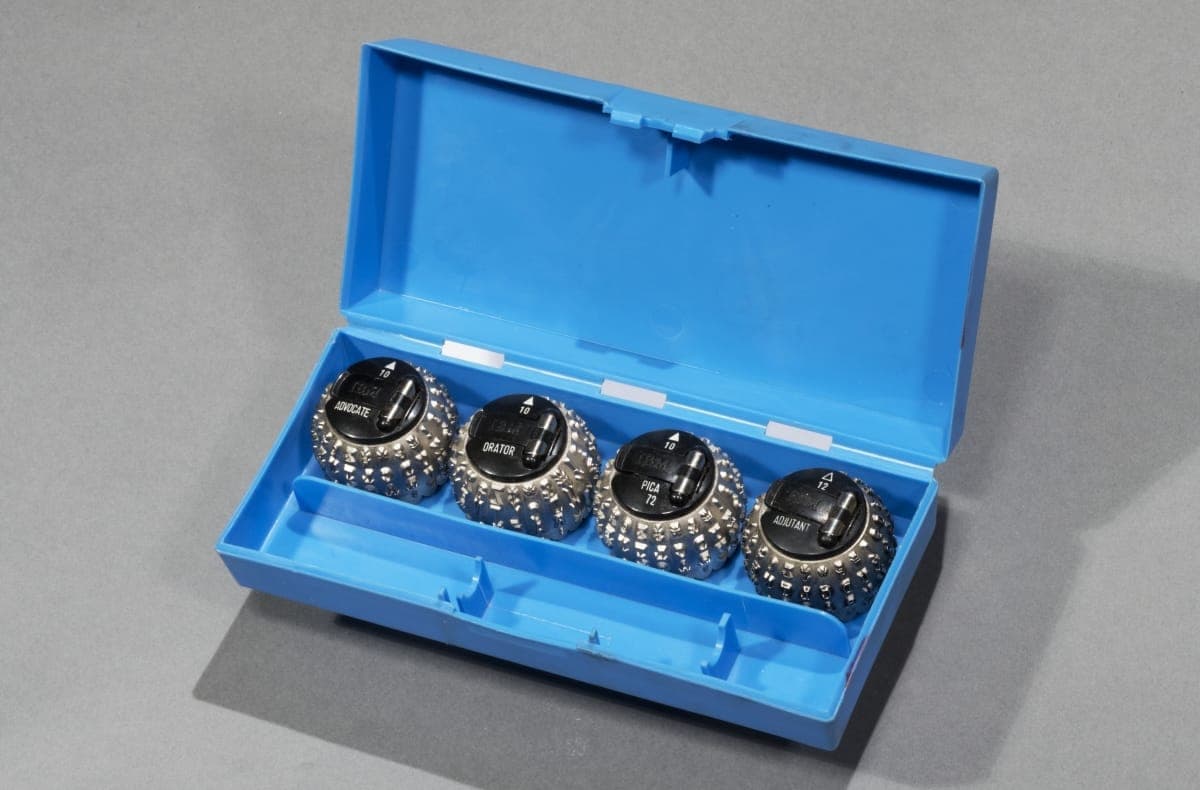 IBM Selectric Type Balls, 1961-1980