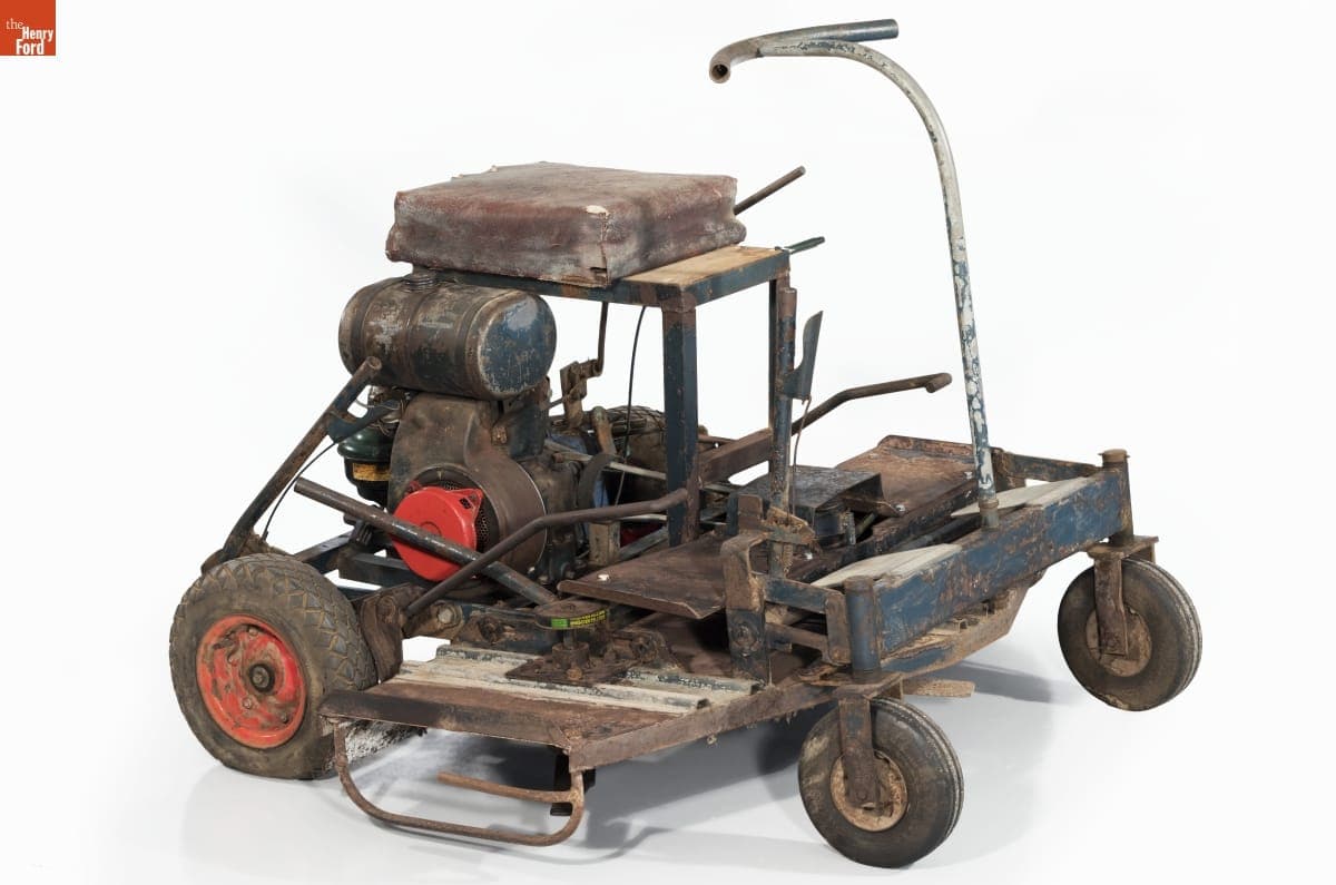 "Blue" Riding Mower, 1956-1958