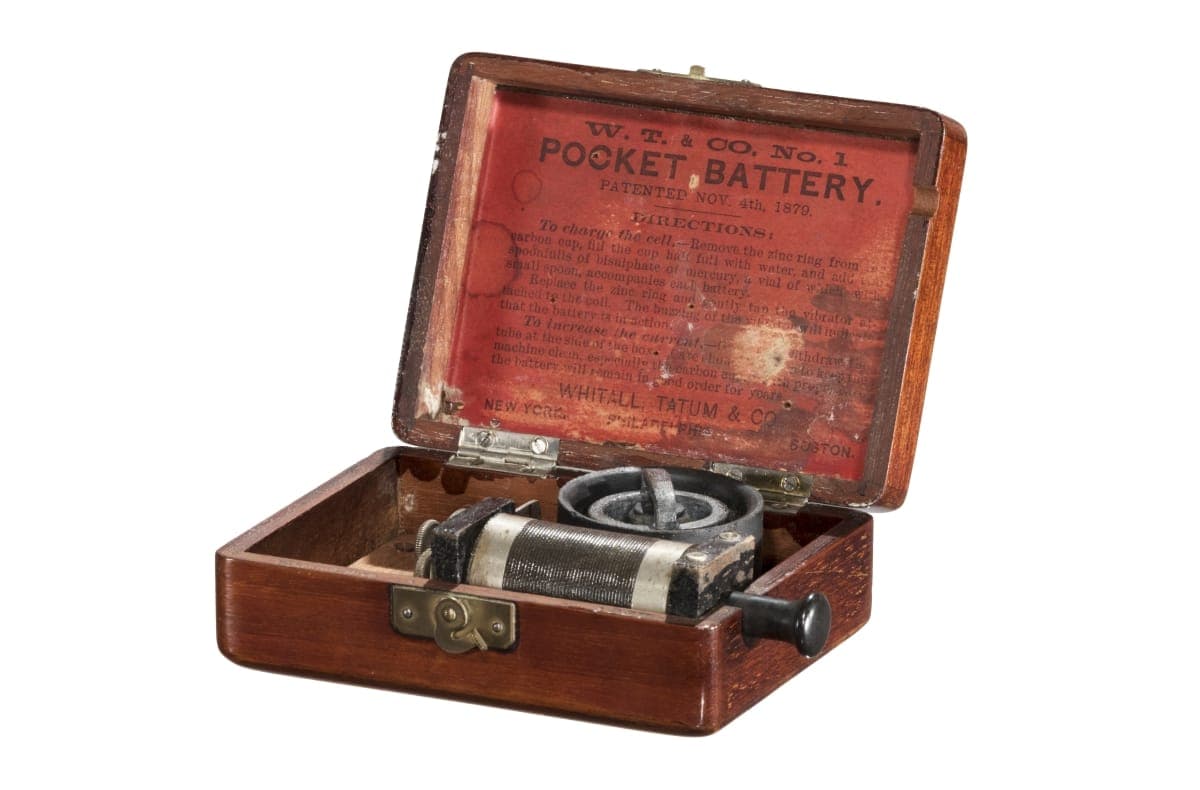 Whitall, Tatum & Co. No. 1 Pocket Battery, 1879-1901