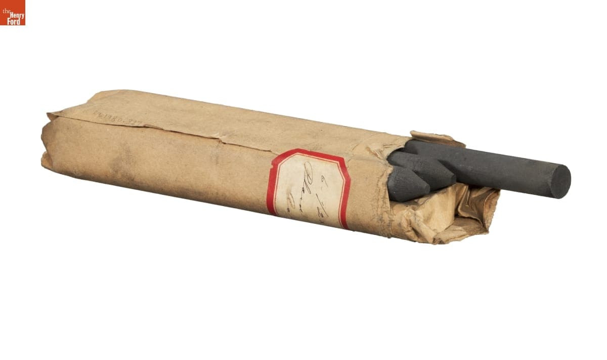 National Carbon Company Plain Forced Arc Light Carbons, 1886-1900