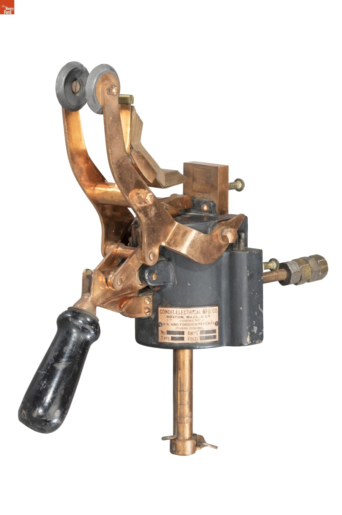 Condit Electrical Mfg. Co. Type K Circuit Breaker, 1899-1925