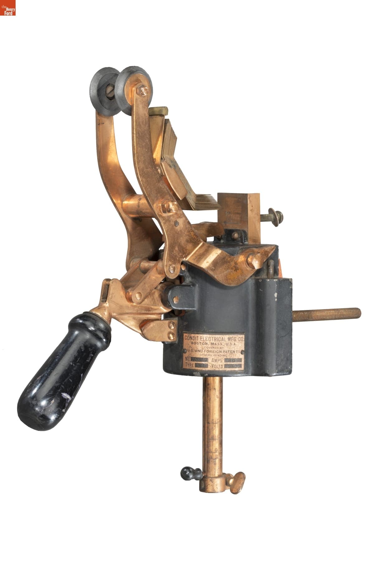 Condit Electrical Mfg. Co. Type K Circuit Breaker, 1899-1925