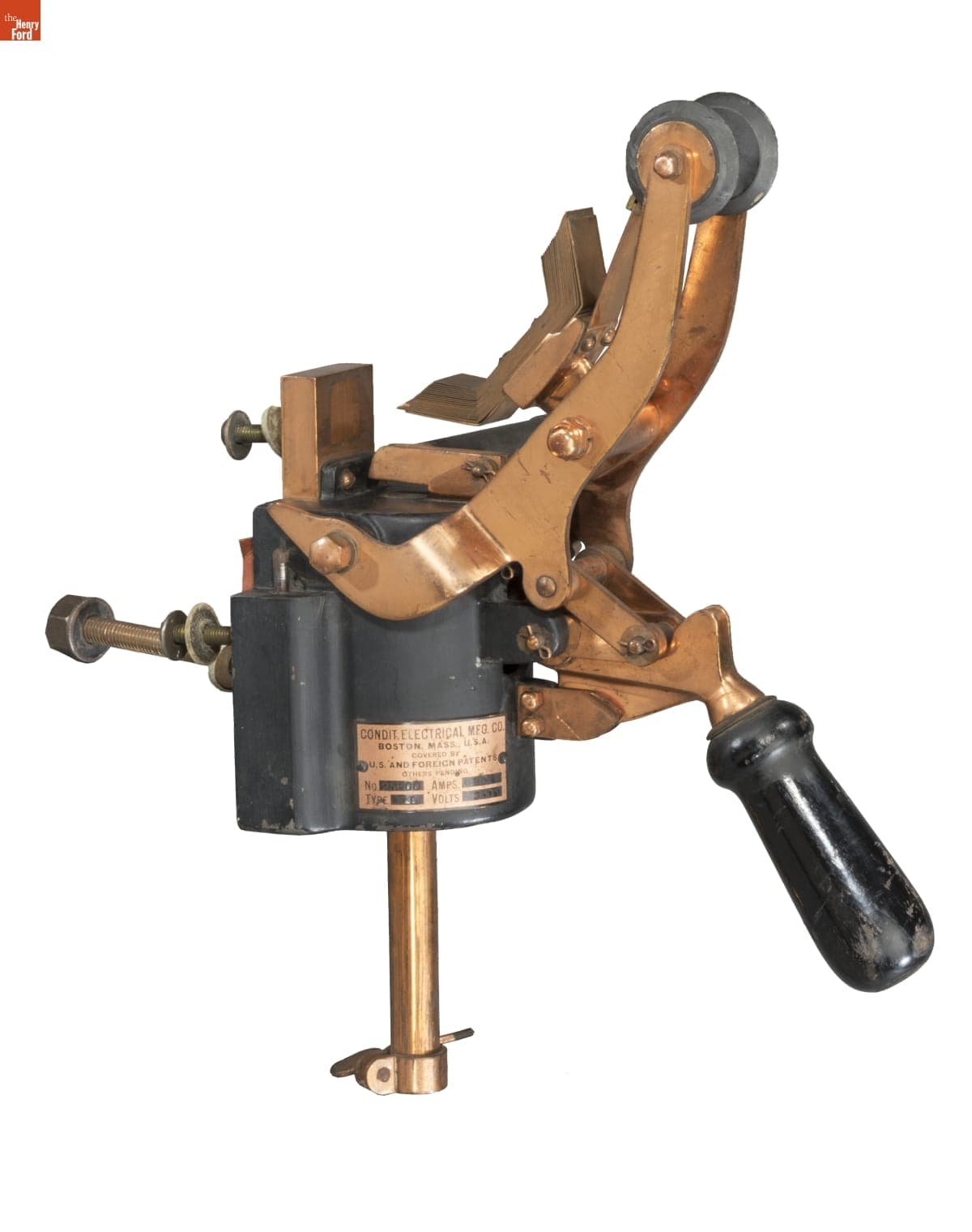 Condit Electrical Mfg. Co. Type K Circuit Breaker, 1899-1925