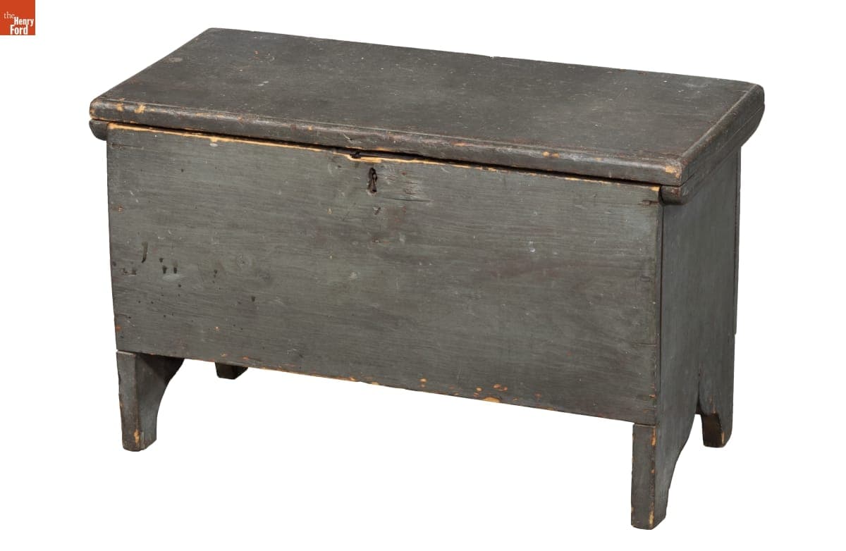 Miniature Blanket Chest, 1800-1833