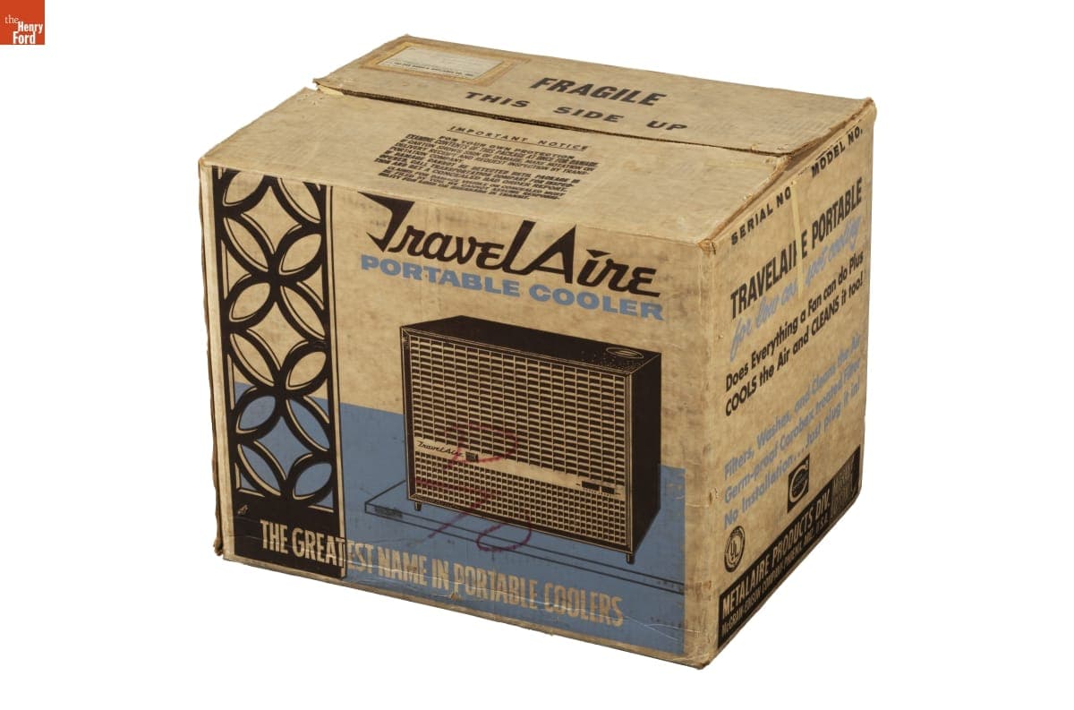 TravelAire Model 833 Portable Air Cooler, 1960-1965