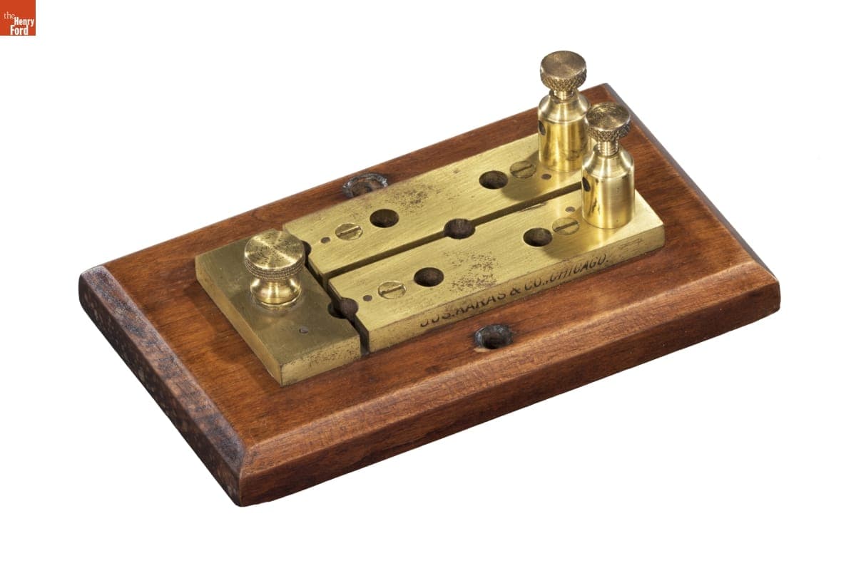 Cut-out Used at Grand Trunk Junction, Detroit, Michigan, 1897-1899