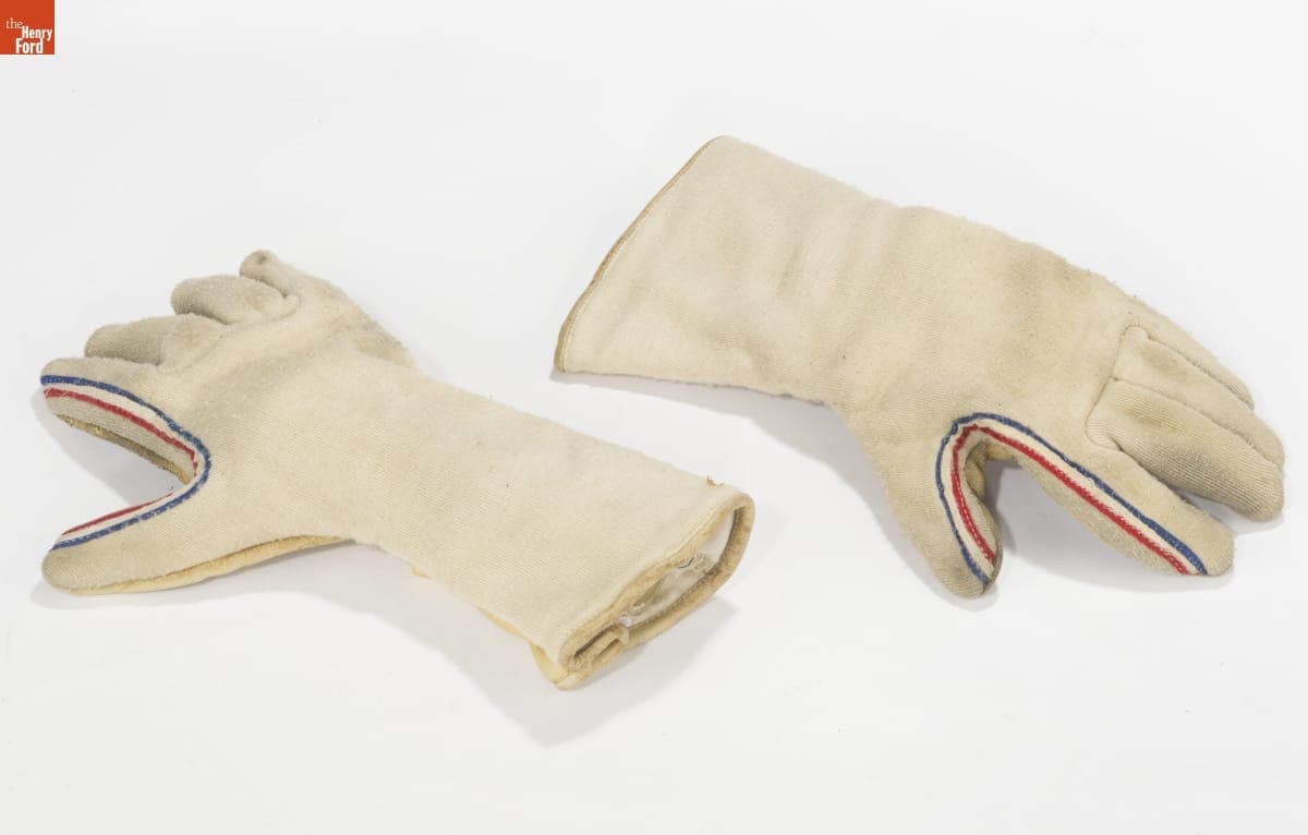 Racing Gloves Worn by Janet Guthrie While Competing, circa 1978