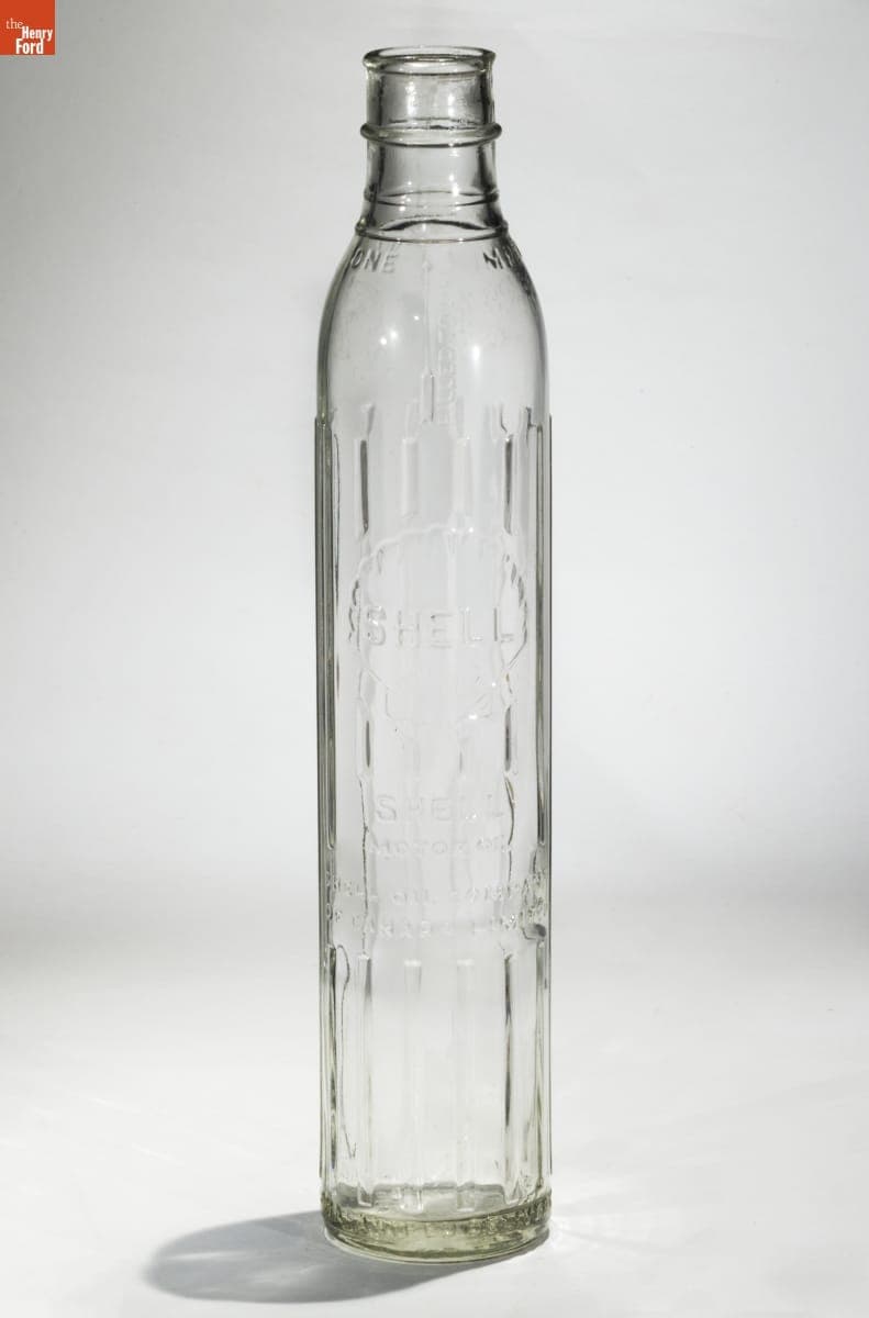 Shell "Motor Oil" Bottle,  circa 1934
