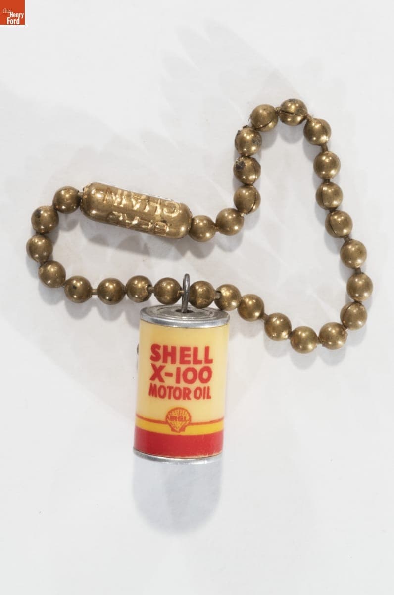 Shell "X-100" Keychain, 1934-1939
