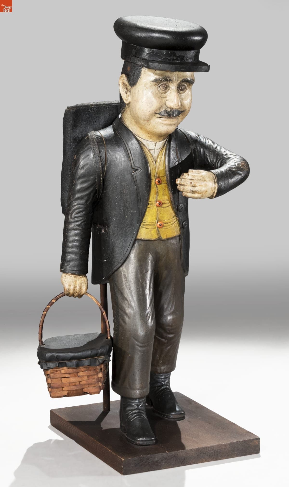 Sculpture of Peddler, 1840-1860