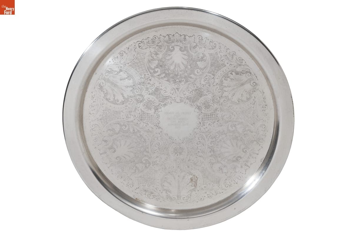 Trophy Awarded to Ford Motor Company at the 1969 Lime Rock SCCA Trans-Am Race