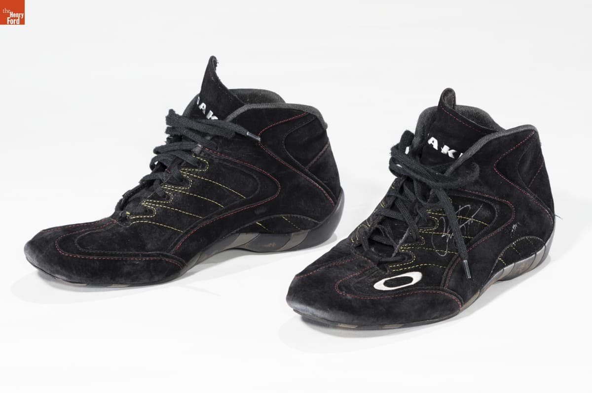 Racing Shoes Worn by Clint Bowyer While Competing in the NASCAR Sprint Cup Series, 2012-2016