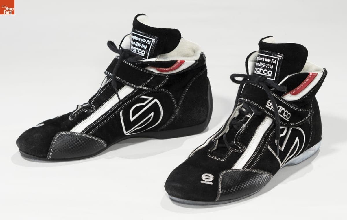 Racing Shoes Worn by Kevin Harvick While Competing in the NASCAR Sprint Cup Series, 2014
