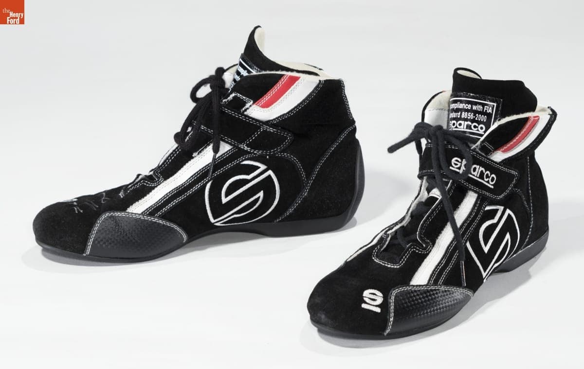 Racing Shoes Worn by Kevin Harvick While Competing in the NASCAR Monster Energy Cup Series, 2017