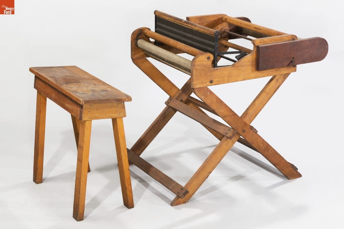 Linen Loom, circa 1875