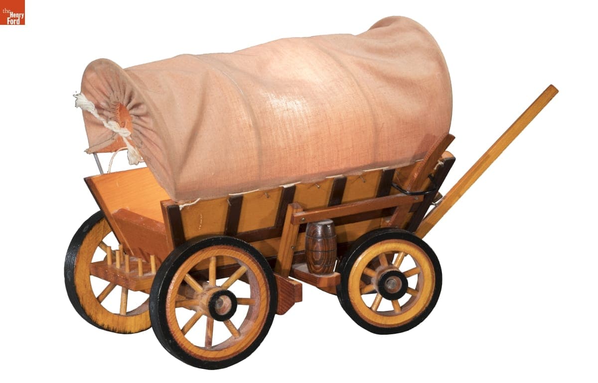 Covered Wagon Lamp, 1959