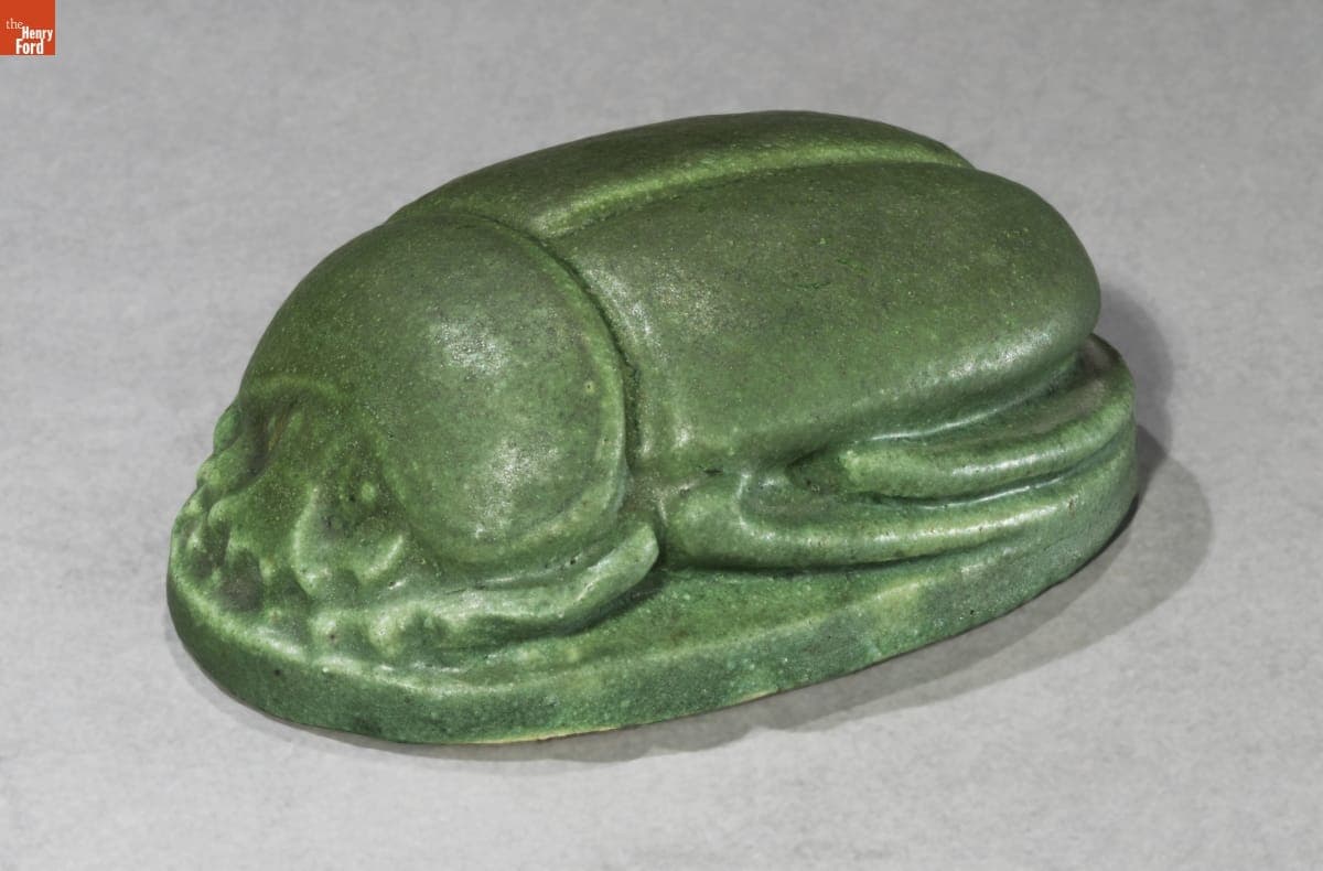 Scarab Paperweight, 1904-1908