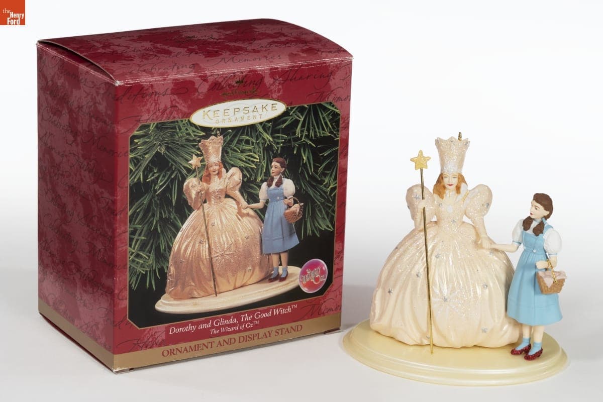 Hallmark "The Wizard of Oz: Dorothy and Glinda The Good Witch" Christmas Ornament, 1999