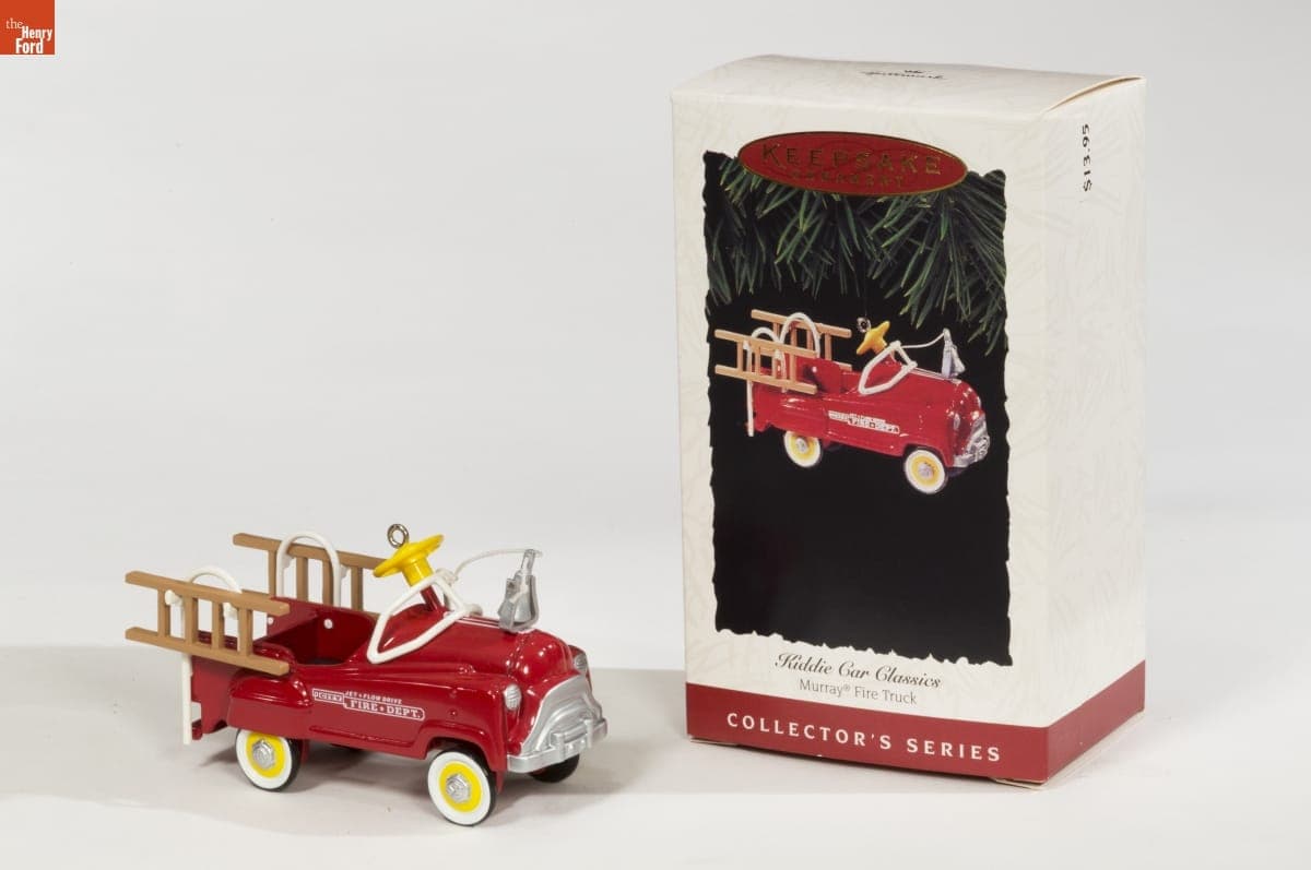 Hallmark "Kiddie Car Classics Series: Murray Fire Truck" Christmas Ornament, 1995