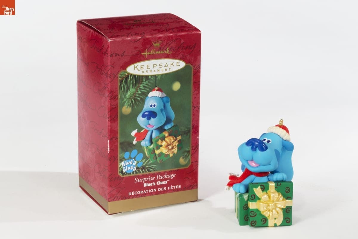 Hallmark "Blue's Clues: Surprise Package" Christmas Ornament, 2000